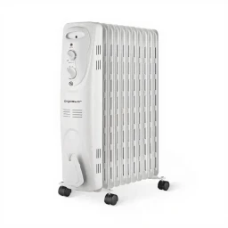 Aigostar 11 Lamellen Ölradiator Elektroheizung 2300W Grau & Weiß
