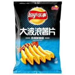 Lay Wavy Squid-Taste Chips 70g