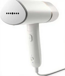 Philips 3000-Serie Tragbarer Dampfglätter - 1000 W, Kompakt und Faltbar, 120ml Wassertank konstante Dampfleistung 20 g/min, Kein Bügelbrett erforderlich, Weiß (STH3020/10)