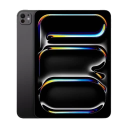 Apple iPad Pro 13" (M4): Ultra Retina XDR Display, 512GB, 12MP Landscape Front Camera/12MP Rear Camera, LiDAR Scanner, WiFi 6E and 5G Cellular with eSIM, Face ID, Standard Glass - Space Black