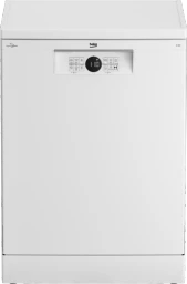 Beko Geschirrspüler, 60 Cm, Freistehend, Unterbaufähig, Für 14 Maßgedecke, 6 Programm, 4 Zusatzfunktionen, 3 Spülebenen, Hygieneintense, Selfdry, Programm Für Halbe Beladung, Weiß, Bdfn26430w