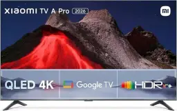 Xiaomi TV A Pro 2026 - Smart TV - 65 Zoll 4K QLED Google TV 65 Zoll