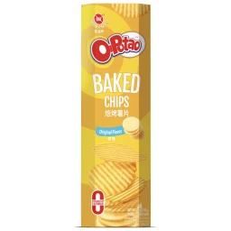 Yanjin Puzi O-Potato Gebackene Kartoffelchips - Original 62g