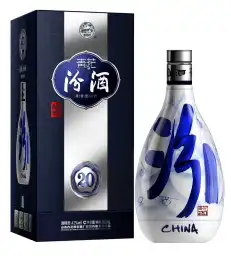 Xinghuacun Fenjiu  Qinghua 20 Year (Light Aroma Baijiu) 500ml (42% Acl./Vol)  