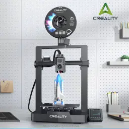 Creality Ender-3 V3 KE 3D-Drucker – 500 mm/s High-Speed-Druck, Auto-Leveling, Sprite-Direkt-Extruder, Unterstützung für max. 300℃ Drucktemperatur, ultrasmooth und stabile Leistung, Druckvolumen 220×220×250 mm