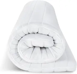 EGO HOME Matratzentopper 160 x 200 cm - 8 cm Memory Foam Topper H2, Weich, Premium Komfort Topper mit Abnehmbarem & Waschbarem Bezug, Atmungsaktiv - Hochwertiger Matratzentopper für Boxspringbett