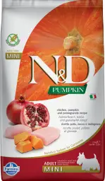 Farmina N&D Kürbis Huhn Adult Mini 2,5 kg