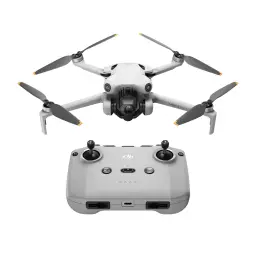 DJI Mini 4 Pro (DJI RC-N2), Folding Mini-Drone with 4K HDR Video Camera for Adults, Under 0.549 lbs/249 g, 34 Mins Flight Time, 20 km Max Video Transmission Distance, Omnidirectional Vision Sensing