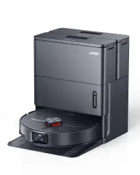 JONR X1 Max All-in-One Robot Vacuum Cleaner，Extendable dual arms with 20kpa suction power，75℃ dynamic hot water wash+45℃ hot-air drying，Tangle-Free Hair Removal，AI Obstacle Avoidance