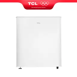 TCL Mini-Kühlschrank 45L, Tischkühlschrank, Kompakt Kühlung für Wein & Bier, verstellbare Füße [Energieeffizienzklasse E] RF60DWE0