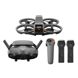 DJI Avata 2 Fly More Combo (3 Akkus), FPV-Drohne mit 4K-Kamera, 69 Minuten max. Flugzeit, Akrobatik auf Tastendruck, mit Propellerschutz, Kameradrohne mit Goggles 3 und RC Motion 3