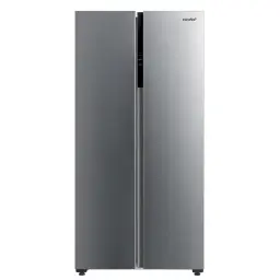 Midea-Comfee 460L American Fridge Freezer, No Frost, Inverter Compressor, Double Temperature Control, Digital Display, Stainless Steel, RCS609IX2 [Energy Class E]