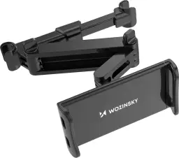 Wozinsky Verstellbare Kopfstützenhalterung für Tablet oder Handy, Schwarz (WTHBK3)