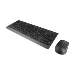 LENOVO Essential Kabellose Tastatur und Maus Set - Deutsch, Schwarz