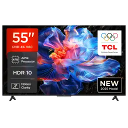 TCL 55V6C 55 Zoll 4K UHD  Smart TV  HDR10+, HVA-Panel, Dolby Vision