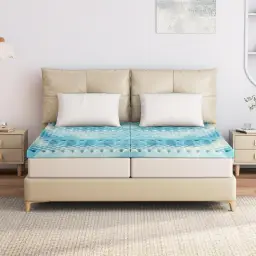 EGO HOME Topper 140 x 200 cm, 5 cm Höhe 7-Zonen Matratzentopper aus Schaumstoff, CertiPUR EU Zertifiziert, Matratzentopper 140 x 200 cm ohne Bezug für Boxspringbett, Matratzen, Schlafsofa