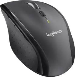 Logitech M705 Marathon Wireless Maus, 2,4 GHz USB Unifying Receiver, PC/Mac - Grau