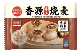 Freshasia Handgemachter Shiitake-Pilz-Klebreis Siu Mai
