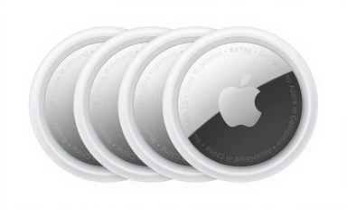 Apple AirTags Anti-Lost Device Tracker Locator Locating Buckle Qty: 4 Pack