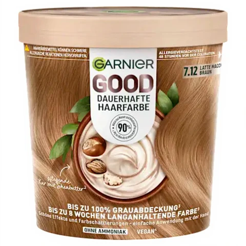 GARNIER GOOD Hair Color 7.12 Latte Macchiato Brown