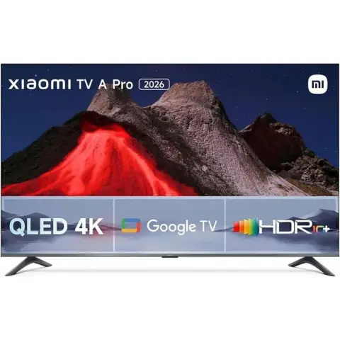 Xiaomi TV A Pro 2026 - Smart TV - 65 Zoll 4K QLED Google TV 65 Zoll