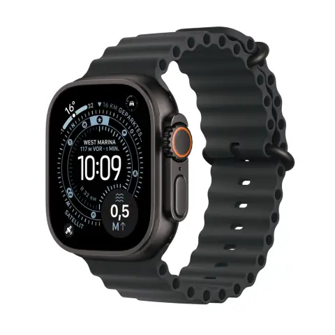 APPLE Watch Ultra 3 GPS + Cellular 49mm Black Titanium Case with Black Ocean Band